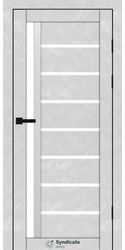 Межкомнатные двери SD-101, PVC Бетон білий