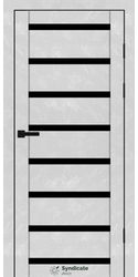 Межкомнатные двери SD-103, PVC Бетон білий