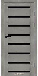 Межкомнатные двери SD-103, PVC Бетон світлий