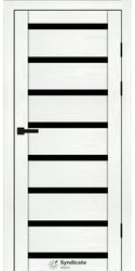 Межкомнатные двери SD-103, PVC Біла структура