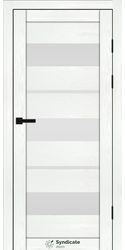 Межкомнатные двери SD-105, PVC Біла структура