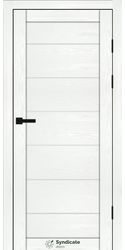Межкомнатные двери SD-108, PVC Біла структура