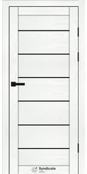 Межкомнатные двери SD-108, PVC Біла структура