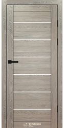 Межкомнатные двери SD-108, PVC Дуб натуральний