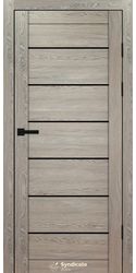 Межкомнатные двери SD-108, PVC Дуб натуральний