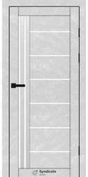Межкомнатные двери SD-114, PVC Бетон білий