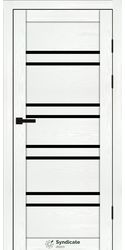 Межкомнатные двери SD-118, PVC Біла структура