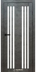 Межкомнатные двери SD-126, PVC Бетон темний