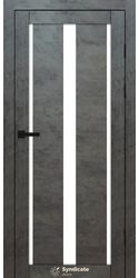Межкомнатные двери SD-127, PVC Бетон темний