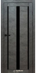 Межкомнатные двери SD-127, PVC Бетон темний