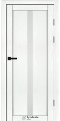 Межкомнатные двери SD-127, PVC Біла структура