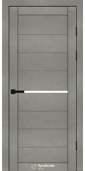 Межкомнатные двери SD-129, PVC Бетон світлий