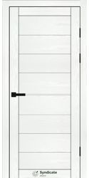 Межкомнатные двери SD-129, PVC Біла структура
