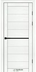 Межкомнатные двери SD-129, PVC Біла структура