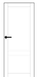 Межкомнатные двери SD-132, PVC Білий оксамит