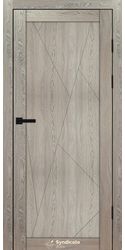 Межкомнатные двери SD-171, PVC Дуб натуральний