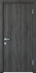 Межкомнатные двери Стандарт глухое, Экошпон  Грей New
