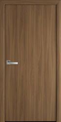 Межкомнатные двери Стандарт глухое, Экошпон  Шимо Золотий