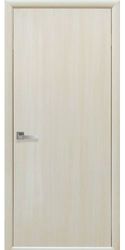 Межкомнатные двери Лайн Стандарт глухое, Экошпон  Шимо Ваніль