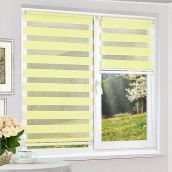 Тканевая ролета Виконт день-ночь лайм,  