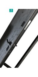 Вхідні двері ПБ-366 Оксид темний / світлий 