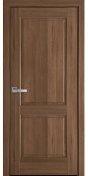 Межкомнатные двери Эпика глухое, ПВХ DeLuxe Золотая Ольха
