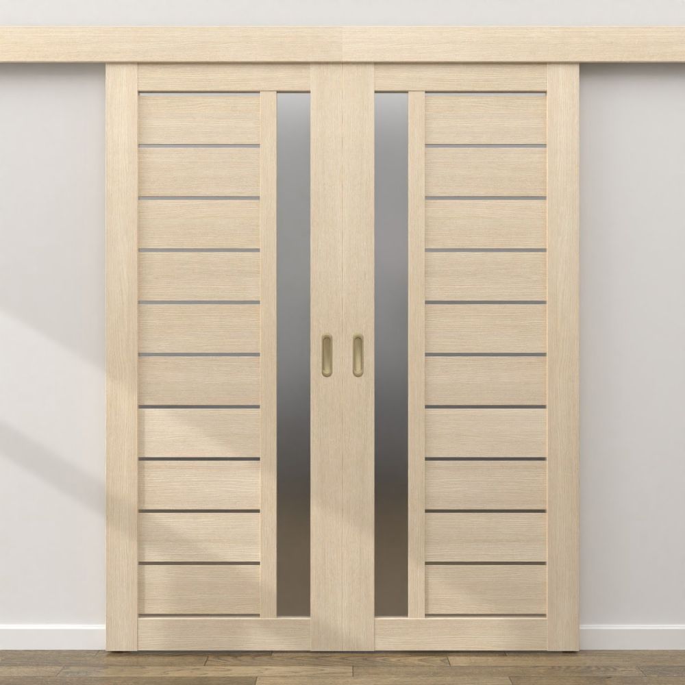 Раздвижные двери двойные Грета ясень светлый razdvignie_dveri33