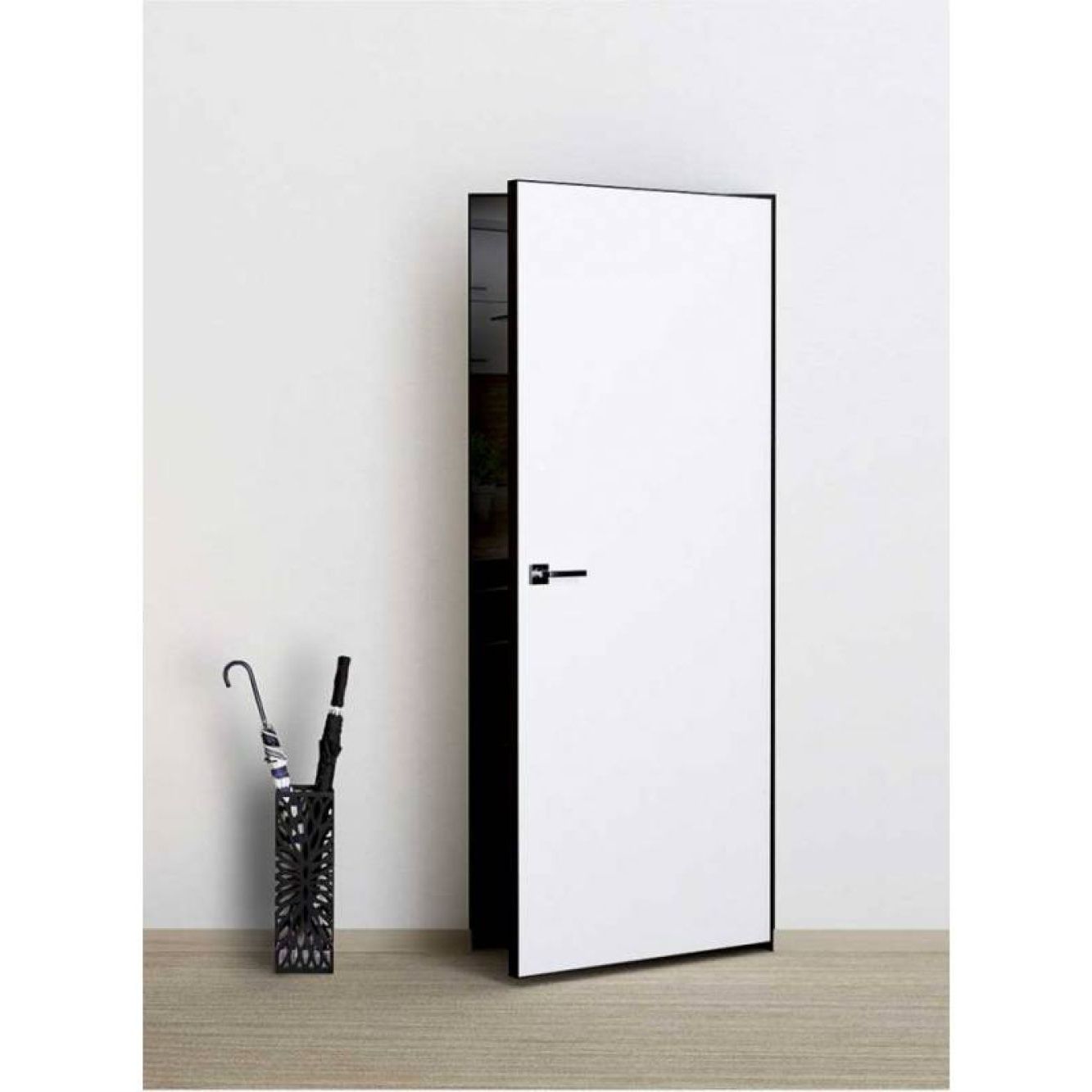 Скрытые двери дверной блок Magic 700 мм правые 42 мм skritidveri13