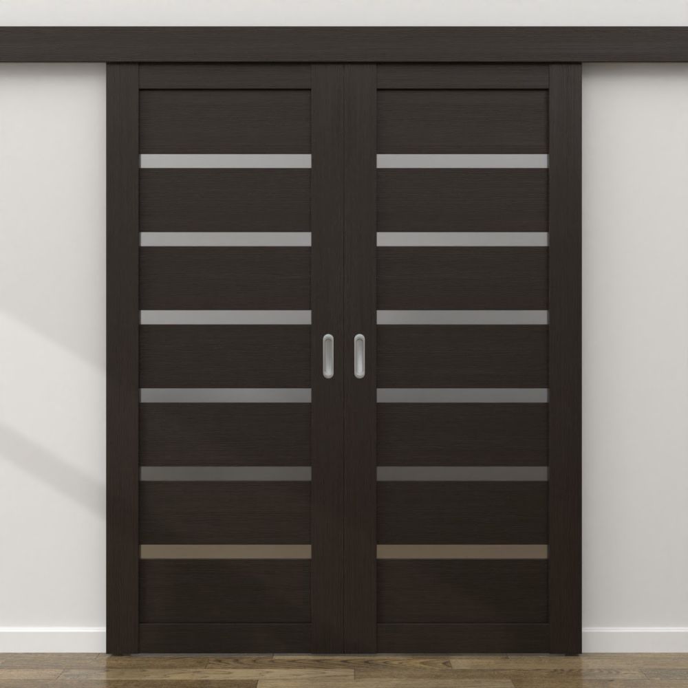 Раздвижные двери двойные Леона венге razdvignie_dveri27