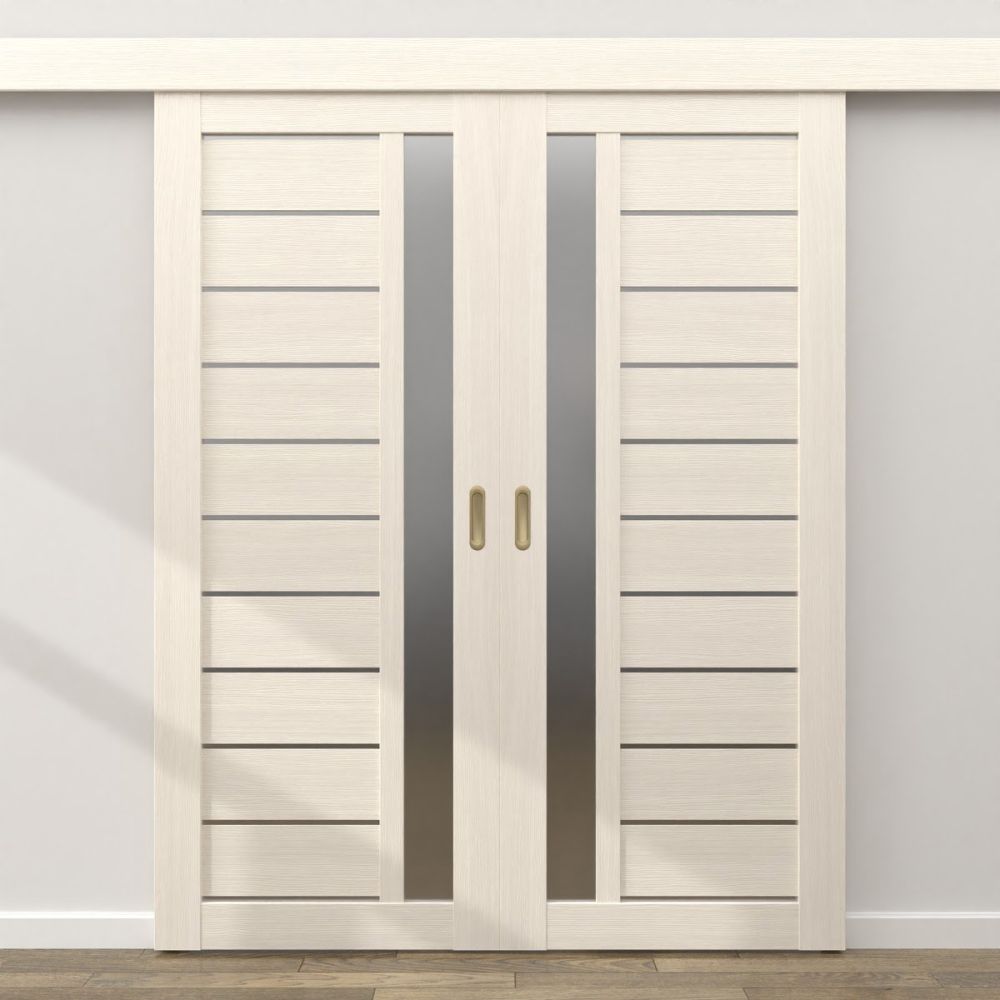 Раздвижные двери двойные Грета светлый ясень razdvignie_dveri31