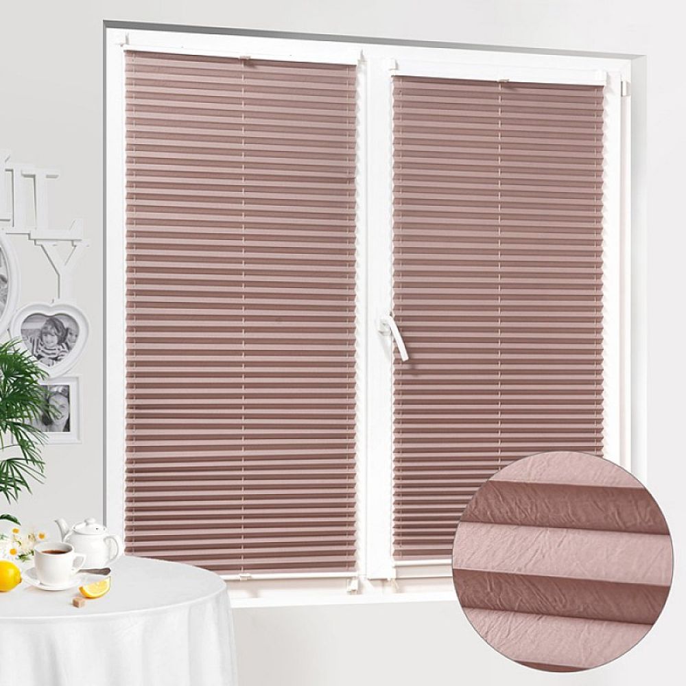 Штора плиссе "Basic Crush Талп" galuzi_plise15