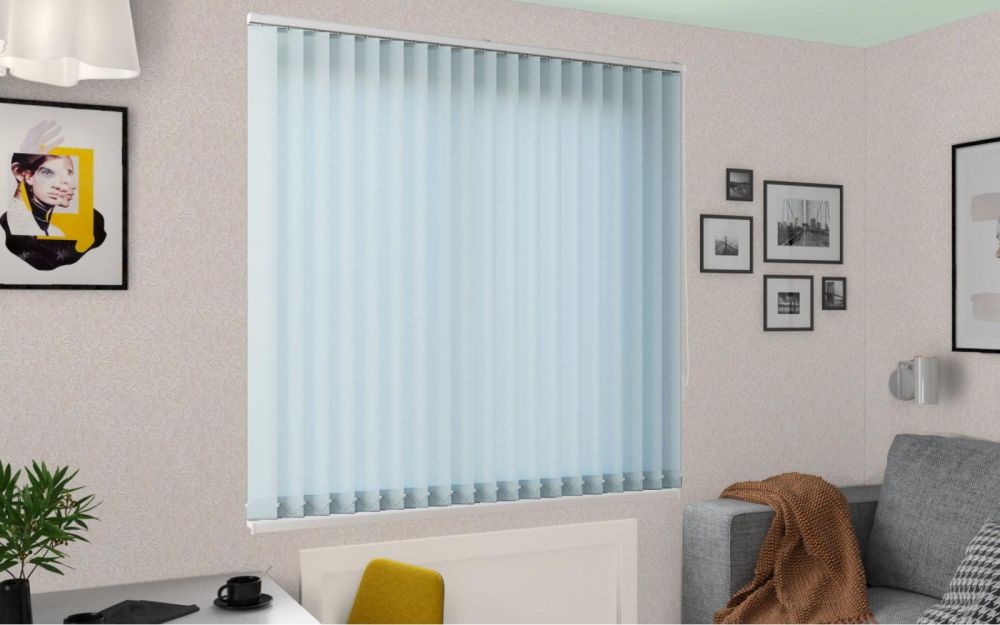 Жалюзи вертикальные Виконт Симпли Голубой vertikalnye-zhalyuzi31