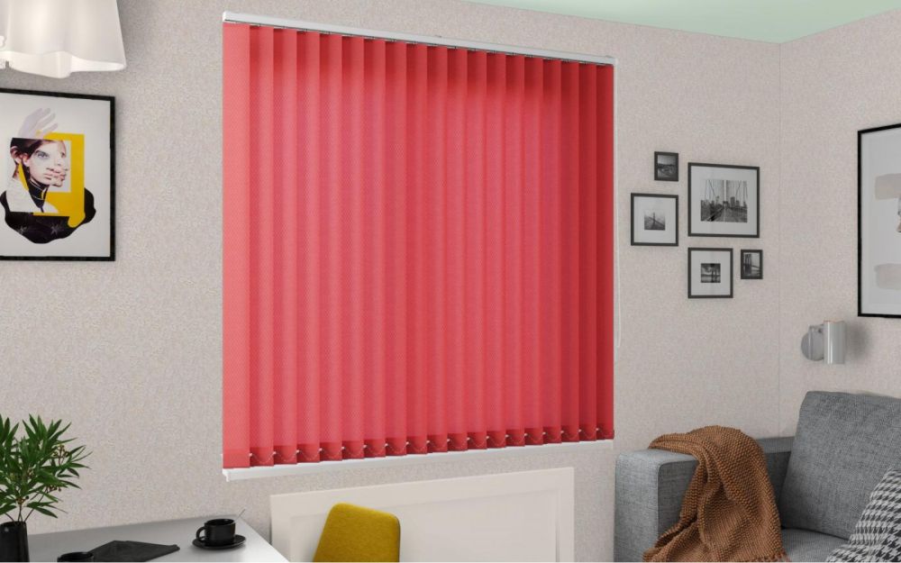 Жалюзи вертикальные Виконт Симпли Красный vertikalnye-zhalyuzi30