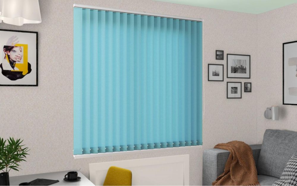 Жалюзи вертикальные Виконт Симпли Бирюзовый vertikalnye-zhalyuzi7