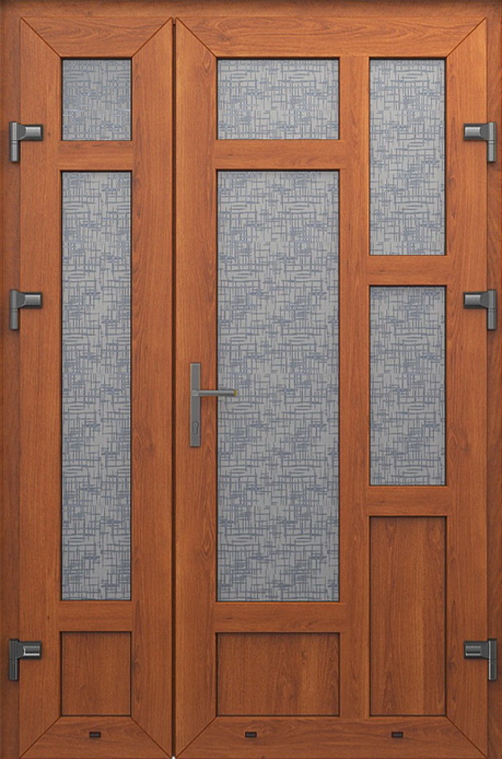 Металлопластиковые двери золотой дуб № 69 plastikovie_dveri69