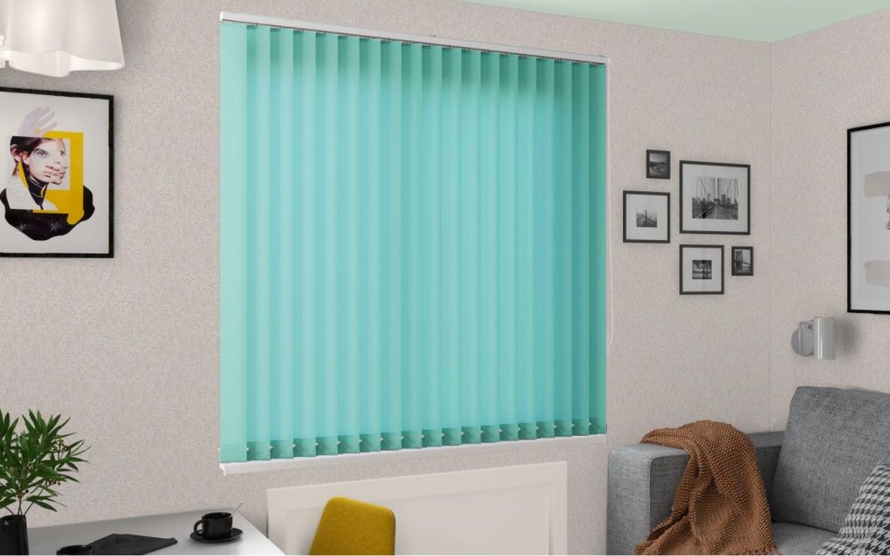 Жалюзи вертикальные Виконт Лайн Бирюзовый vertikalnye-zhalyuzi11