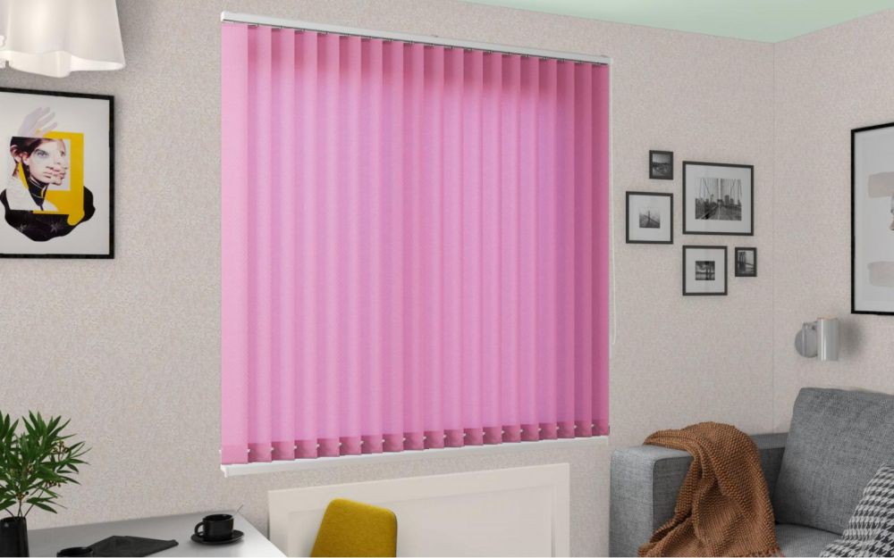 Жалюзи вертикальные Виконт Симпли Малина vertikalnye-zhalyuzi28