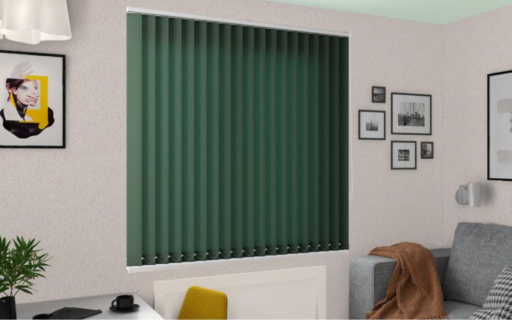 Жалюзи вертикальные Виконт Лайн Оливковый vertikalnye-zhalyuzi18