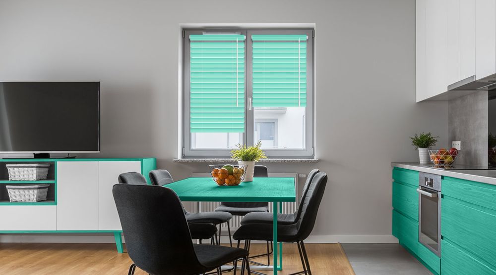 Жалюзи горизонтальные Виконт цвет бирюзовый galuzi_gorizontalni2