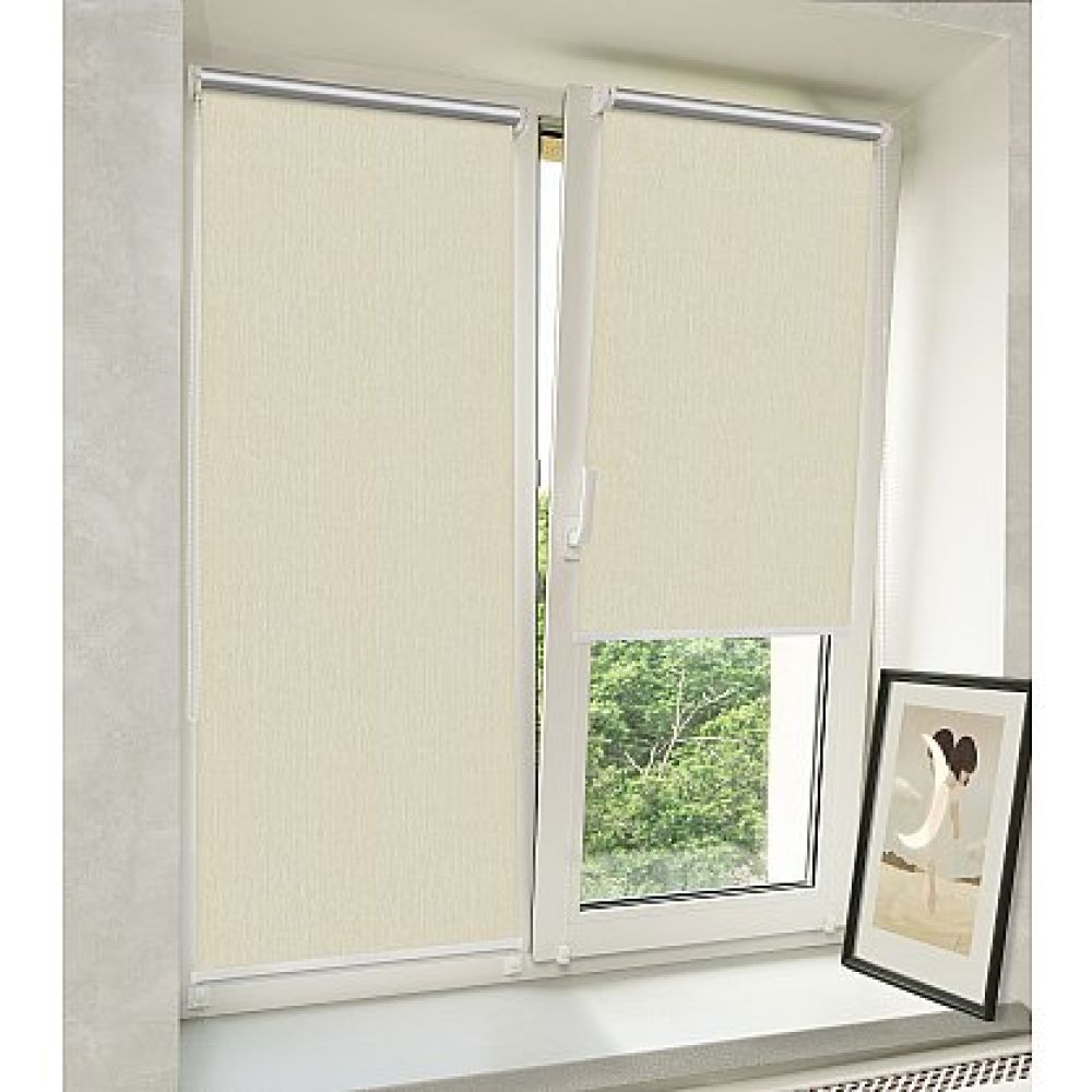 Тканевые ролеты Льон Бежевый tkaniny_roleti7