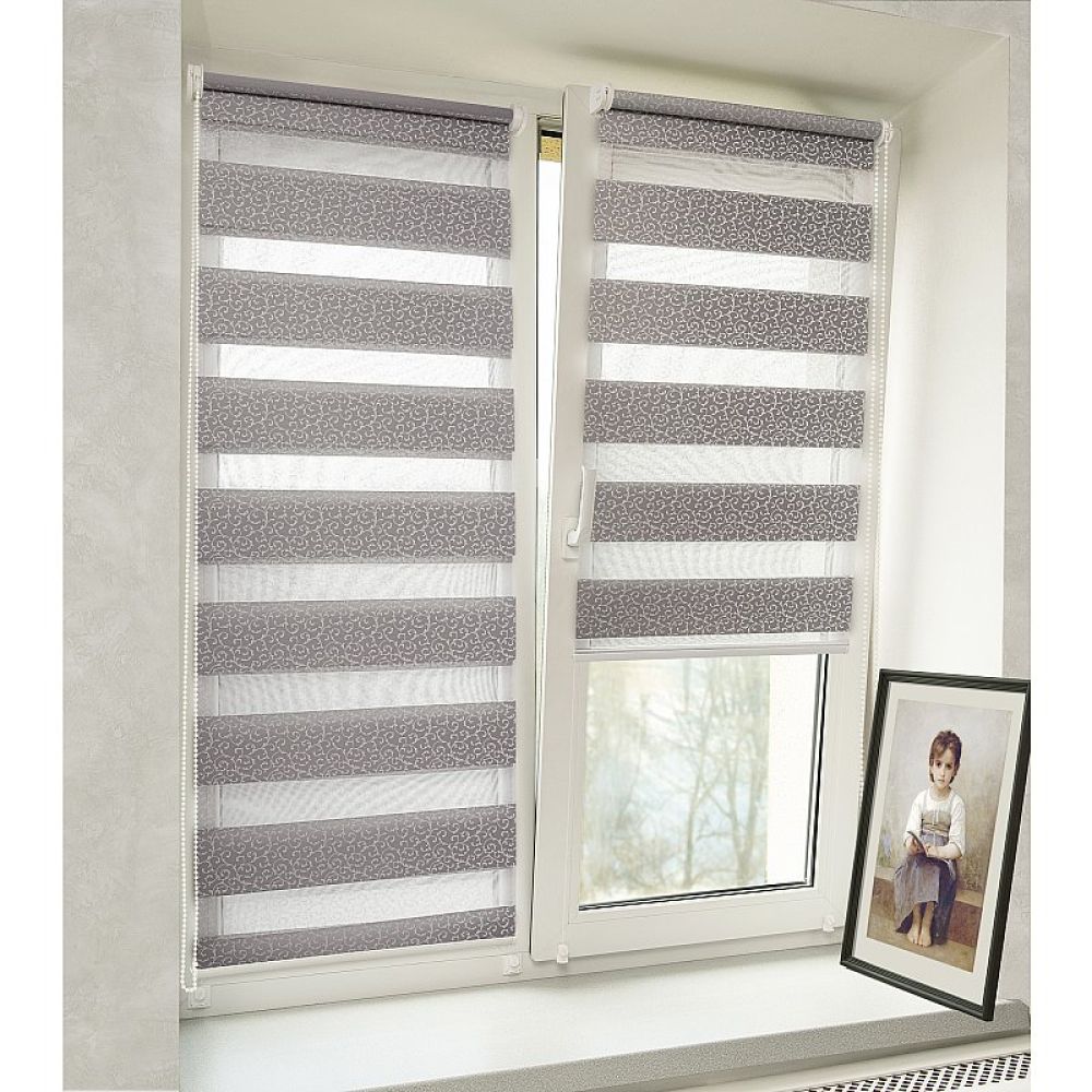 Рулонная шторы / Жалюзи День-Ночь Декор Арабеска galuzi_den_noch20