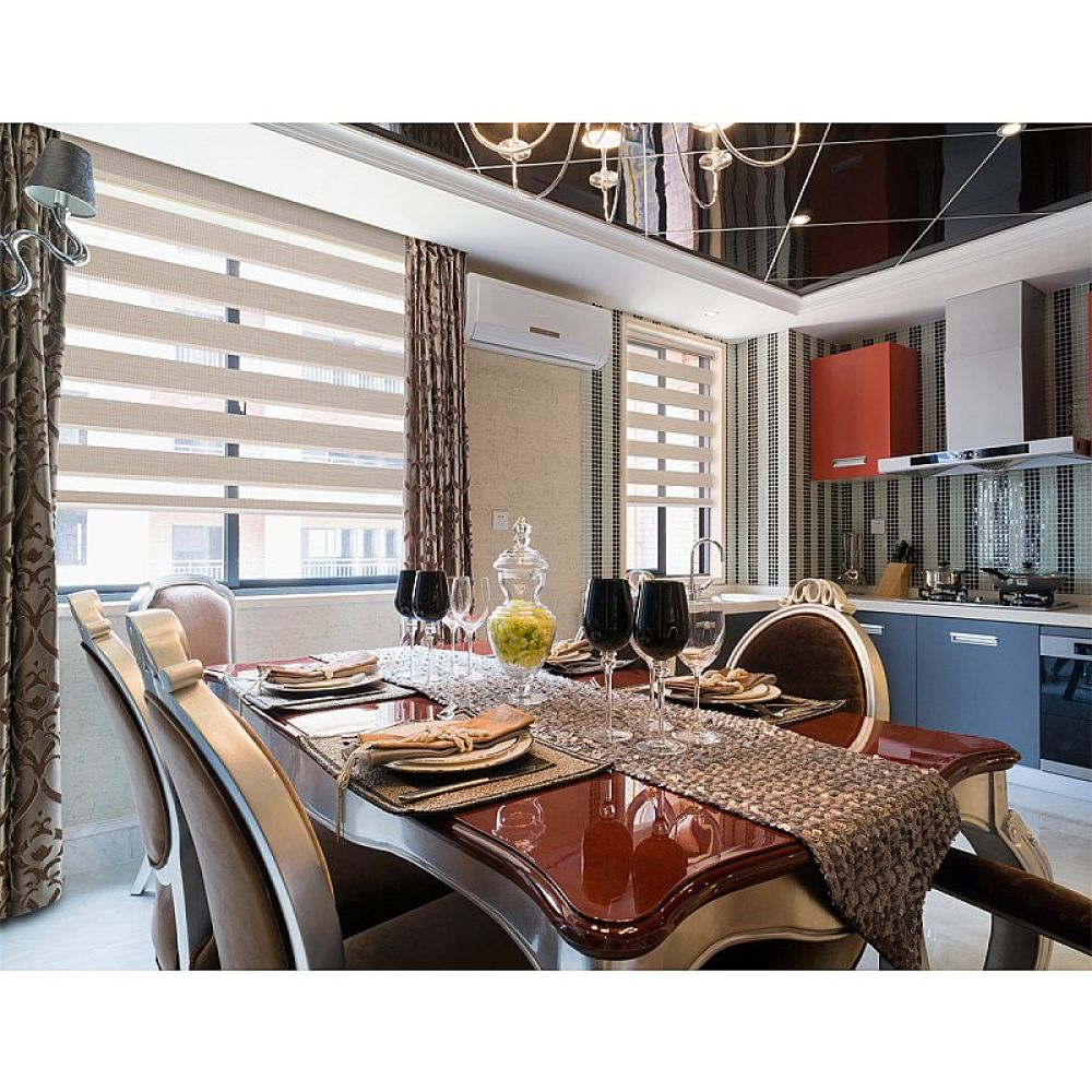 Рулонная штора / Жалюзи День-Ночь Натур Шампань galuzi_den_noch28