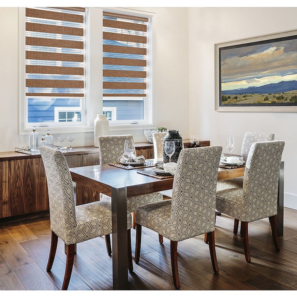 Рулонная шторы / Жалюзи День-Ночь Бамбук Мока galuzi_den_noch26